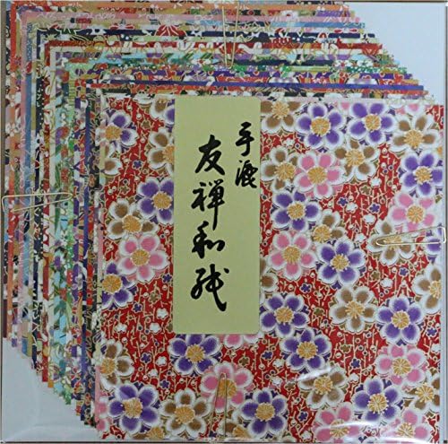 20s Japanese Origami Yuzen Folding Paper 6" #8014 DW-801