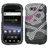 Skull Pirates Crystal Bling Case for Samsung Nexus S