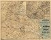 The approaches from Washington, to Richmond From surveys supplied by officers of the army. Entered according to Act of Congress in the year 1862 by D. A. Heald. (Civil War Map Reprint measured in inches 36 x 28)
