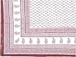 ShalinCraft Cotton Sheet for Bed Block Print Queen Size (bshtd505)