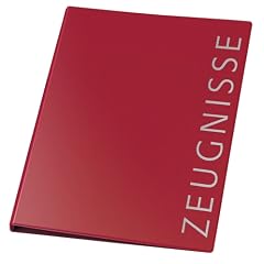 Veloflex 4144220 Ringbuch Zeugnisse DIN A4 4- Rund- Ring- Mechanik, 16 mm breit