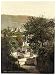 Abbey and village, Tintern, England LAMINATED wall sized print (photochrom) photochrome , 18x24
