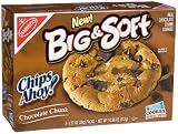 Chips Ahoy! Big & Soft Chocolate Chunk Cookies, 8-Count Boxes (Pack of 12)