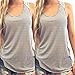 Mosunx(TM) Sexy Women Lace Vest Top Sleeveless Blouse Fashion Tank Tops T-Shirt (XXL, Gray)