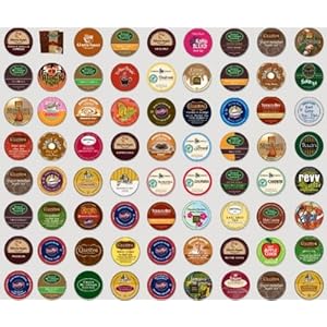 The Coffee Mix Fabulous 35 K-cup Sampler Pack You Are Guaranteed 35 Different K-cup Flavors Flavored Coffees Extra Bolds Teas Hot Cocoas Apple Ciders Iced Coffees Iced Teas Decafs Etc...