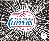 Los Angeles Clippers Shattered Mini-Cutz Window Decal