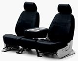 Coverking Custom Seat Covers Leatherette Solid Black Best fitted for 1984 to 1988 Corvette