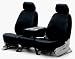 Coverking Custom Seat Covers Leatherette Solid Black Best fitted for 1984 to 1988 Corvette