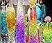 A&S Creavention Translucent Acrylic Ice Rocks Crystal Gems as Vase Fillers/Table Scatters/Centerpiece – Hard Plastic Gems - 300g/Bag - 150-160rocks (Red)