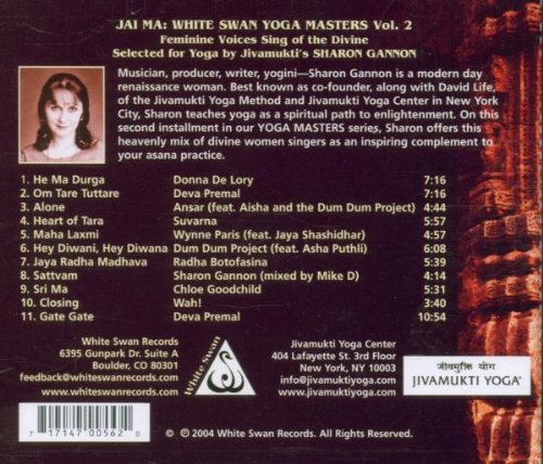 Jai Ma: White Swan Yoga Masters Vol.2