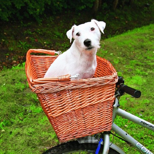 Fahrradkorb aus Weide, TRIXIE, 54 x 32 (27) x 34 cm