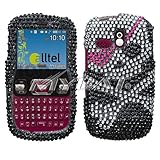 Skull Diamante Protector Cover for Samsung R350 Freeform, R351 Freeform