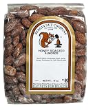 Bergin Nut Company Almonds Honey Roasted, 16-Ounce Bags (Pack of 2)