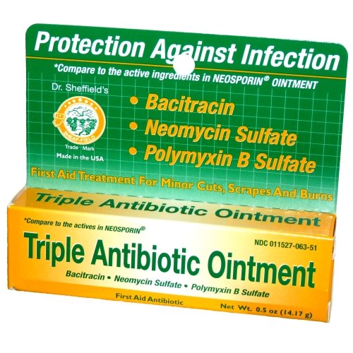 Best Price Dr. Sheff. Triple Antibiotic Ointment .5 oz (Pack of 12)