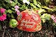 Ladybug Tiding Stone Key Hider