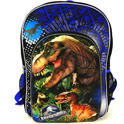 Jurassic World Backpack with Two Side Mesh Pockets