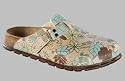 Alpro Clogs ''C130'' aus Birko-Flor in caroline brown mit schmalem Fussbett