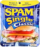 SPAM Single Classic, 2.5-Ounce Pouches (Pack of 24)
