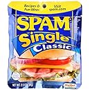 SPAM Single Classic, 2.5-Ounce Pouches (Pack of 24)