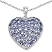 6.10 Carat Genuine Tanzanite .925 Silver Pendant