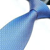 Excellent Quality Woven Silk Tie - Blue Dice Design