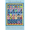 Life is a Beach Quilt Pattern with Embroidery CD By Smith Street Designs