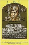 Frank Robinson Hall Of Fame Gold Plaque
