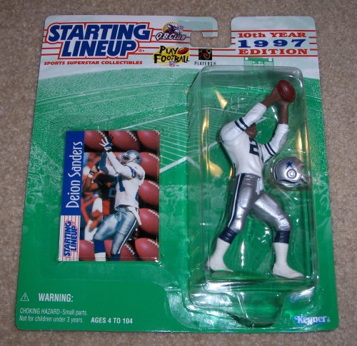 Childrens Toyshop  Toys : 1997 Deion Sanders NFL Starting Lineup Figure