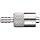 Luer Connector - Stainless Steel 316 Male Luer Lock, For 1/8" Tube, Barb O.D. 0.145"