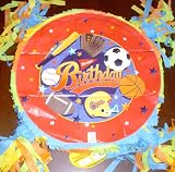 Sports Baseball Basketball Football Party Pinata Custom New