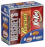 Hershey's Chocolate Variety Pack, 18-Count, 27.3-Ounce Box