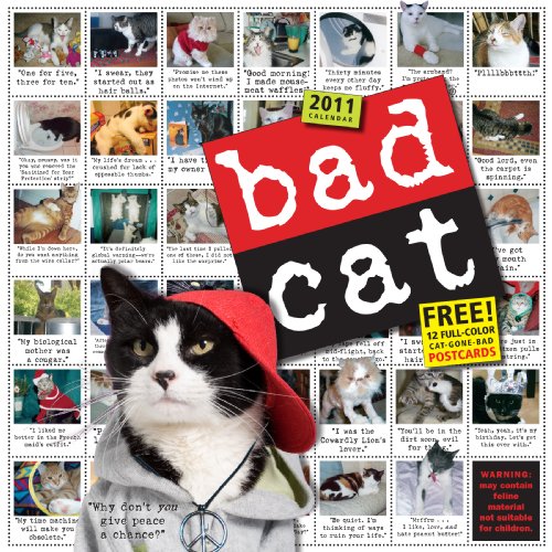 Bad Cat Wall Calendar 2011