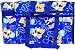 Ole Baby Cyan Premium Multi color Teddy Checks Print Diaper Bags With Warmer RS.599.00