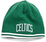 NBA Men's Reversible Knit Hat - Kc35Z, Boston Celtics, One Size , Boston Celtics , White/Kelly Green