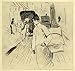 1920 Print Henri Toulouse Lautrec Art Maid Carrying Basket Horse Drawn Carriage - Original Halftone Print