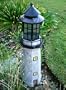 Large Lighthouse Fiberglass Solar Light
