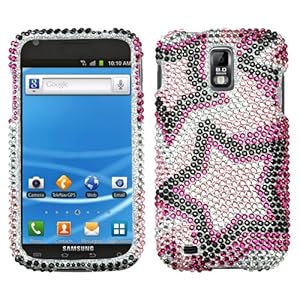 MyBat 三星Samsung Galaxy S II (T-Mobile) T989手机专用双面莱茵石保护壳