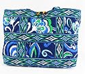 Vera Bradley Small Tic Tac Tote Bag Mediterranean Blue