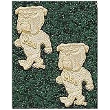 LogoArt Mississippi State Bulldogs 10K Gold Team Logo Post Earrings