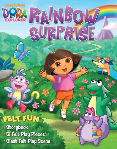 Dora the Explorer Rainbow Surprise [With 51 Felt Play Pieces] (Dora the Explorer (Readers Digest))