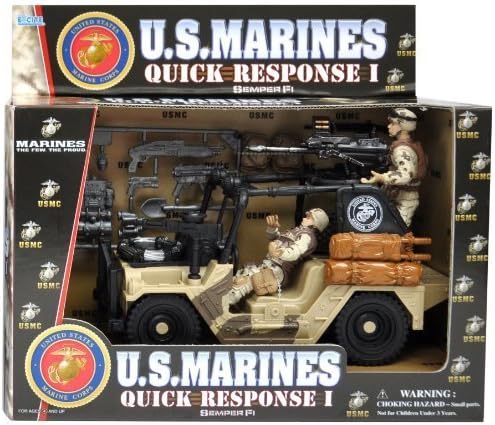 Marines USMC Quick Response I Urban Patrol with Action Figures by Marines