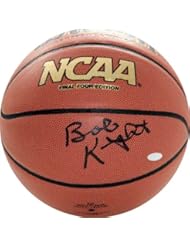 NCAA Indiana Hoosiers Bob Knight Autographed Basketball, Brown