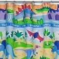 Olive Kids Dinosaurland Shower Curtain