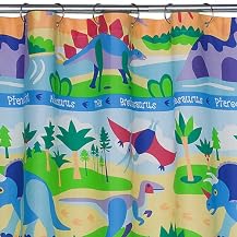 Olive Kids Dinosaurland Shower Curtain