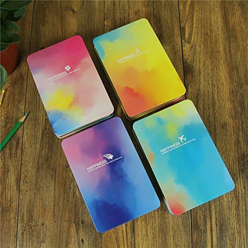 Suncer Colorful Metal Hardcover Writing Notebook / Sketchbook / Journal / Diary / Memo
