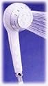 Waterpik SM-650 Original Shower Massage 6-Setting Hand-Held White / Chrome Showerhead
