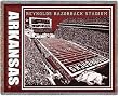 Univ of Arkansas Reynolds Stadium - 69 x 48 Blanket/Throw - Arkansas Razorbacks