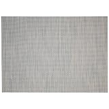Seafoam Green/Tan Wipeable Rectangle Placemats