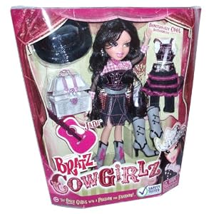 Bratz Cowgirlz Collection 10 Inch Doll Set - Rebel Rider JADE with 2 Set of Cowgirl... by 