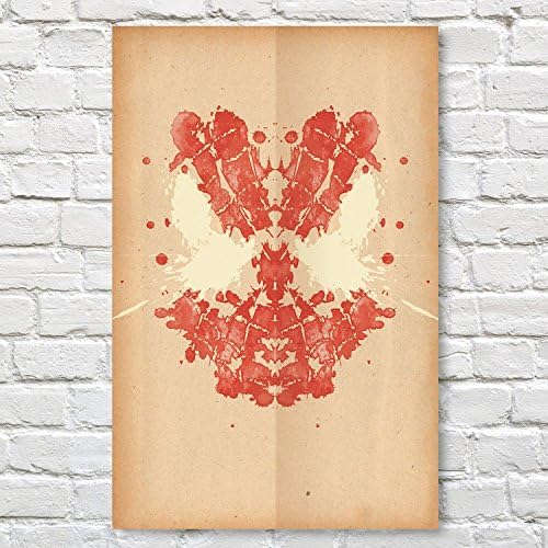 Spiderman Rorschach Poster (Marvel) - 11" x 17"